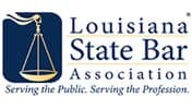 Louisiana state bar association logo